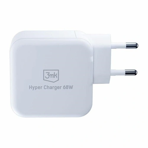 Kup 3MK GaN-Netzladegerät Hyper Charger 68W USB-A, USB-C PD+QC - 3MK4963 - {ean13} - Sklep Home Screen