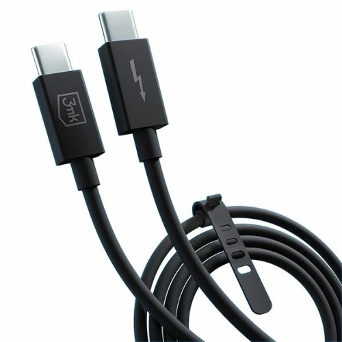 Kup Kabel 3MK Hyper ThunderBolt USB-C/USB-C 1m 240W 5A - 3MK4965 - {ean13} - Sklep Home Screen