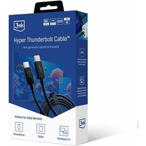 Kabel 3MK Hyper ThunderBolt USB-C/USB-C 1m 240W 5A