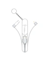 Kup Kabel LDNIO LC130 3w1 USB-A/USB-C - Lightning - microUSB 45cm - LDN465 - {ean13} - Sklep Home Screen