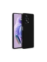 Crong Xiaomi Hülle Farbe Abdeckung Redmi Note 12 Pro+ Plus 5G (schwarz)
