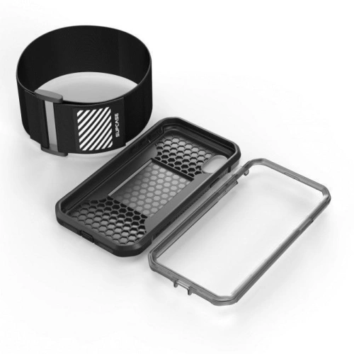 Kup Karcsú sportkarpánt Supcase Apple iPhone XS/X Fekete - SPC015BLK - {ean13} - Sklep Home Screen