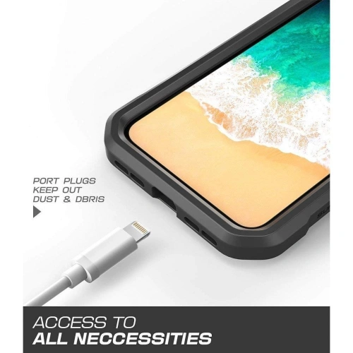 Kup Karcsú sportkarpánt Supcase Apple iPhone XS/X Fekete - SPC015BLK - {ean13} - Sklep Home Screen