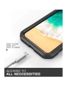 Kup Karcsú sportkarpánt Supcase Apple iPhone XS/X Fekete - SPC015BLK - {ean13} - Sklep Home Screen