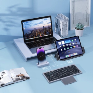 Kup Bezdrátová klávesnice Dux Ducis OK Series Bluetooth Touchpad černá - DDS1777 - {ean13} - Sklep Home Screen