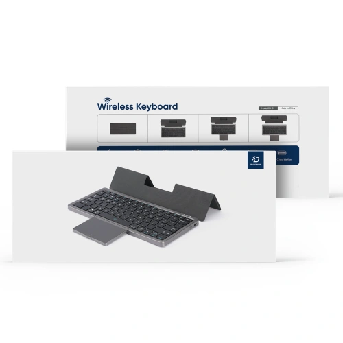 Buy Dux Ducis OK Series Wireless Keyboard Bluetooth Touchpad black - DDS1777 - {ean13} - Home Screen Store Europe