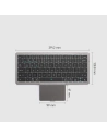 Kup Klawiatura bezprzewodowa Dux Ducis OK Series Bluetooth Touchpad czarna - DDS1777 - {ean13} - Sklep Home Screen