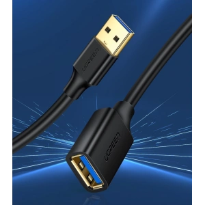 Kup UGREEN US129 USB-A 3.0/USB-A 3.0 2m fekete hosszabbító kábel - UGR1647 - {ean13} - Sklep Home Screen