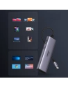 Kup UGREEN CM512 7-in-1 USB-C Hub/2xUSB 3.2 Gen 1/HDMI 4K 60Hz/ SD und TF Kartenleser/USB-C PD 100W/RJ45 1000Mbps (1Gbps) grau - UGR1648 - {ean13} - Sklep Home Screen