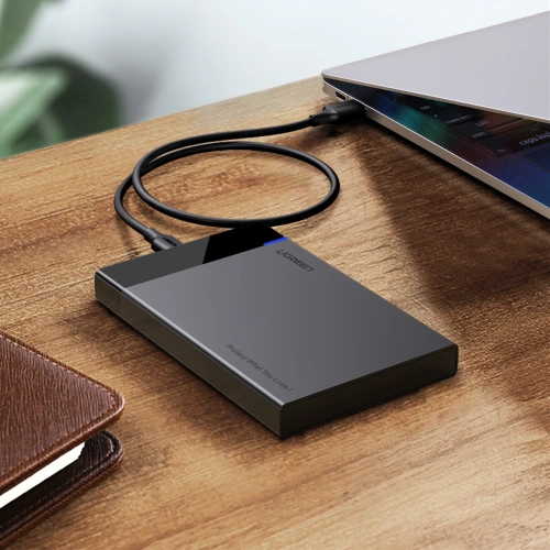 Buy UGREEN US221 HDD/SSD External Case 2,5 SATA 6TB USB-C 3.0 black - UGR1649 - {ean13} - Home Screen Store Europe