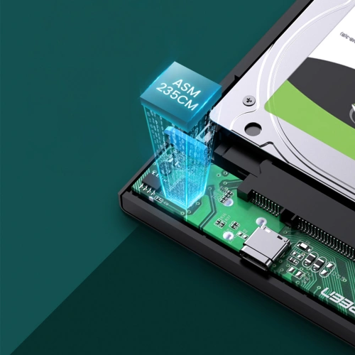 Kup UGREEN US221 SATA 6TB USB-C 3.0 2.5 HDD/SSD-Gehäuse schwarz - UGR1649 - {ean13} - Sklep Home Screen