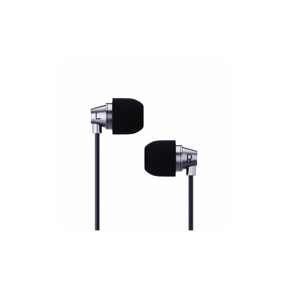 Słuchawki 3MK Wired Earphones mini jack 3,5mm czarny/black