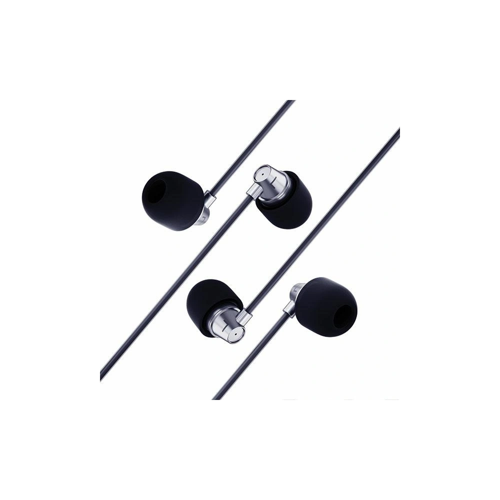 Słuchawki 3MK Wired Earphones mini jack 3,5mm czarny/black