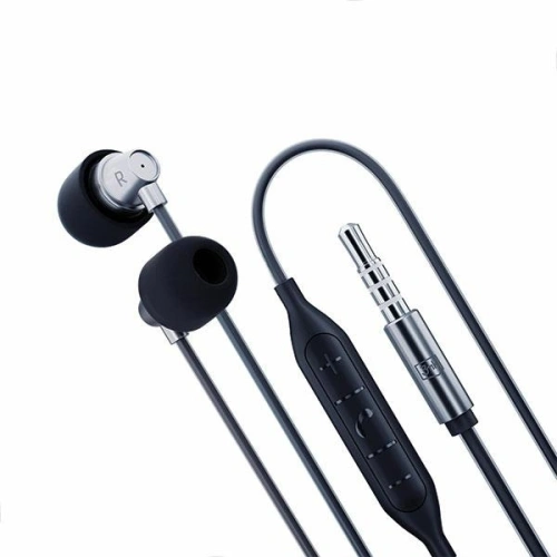 Kup Słuchawki 3MK Wired Earphones mini jack 3,5mm czarny/black - 3MK5007 - {ean13} - Sklep Home Screen