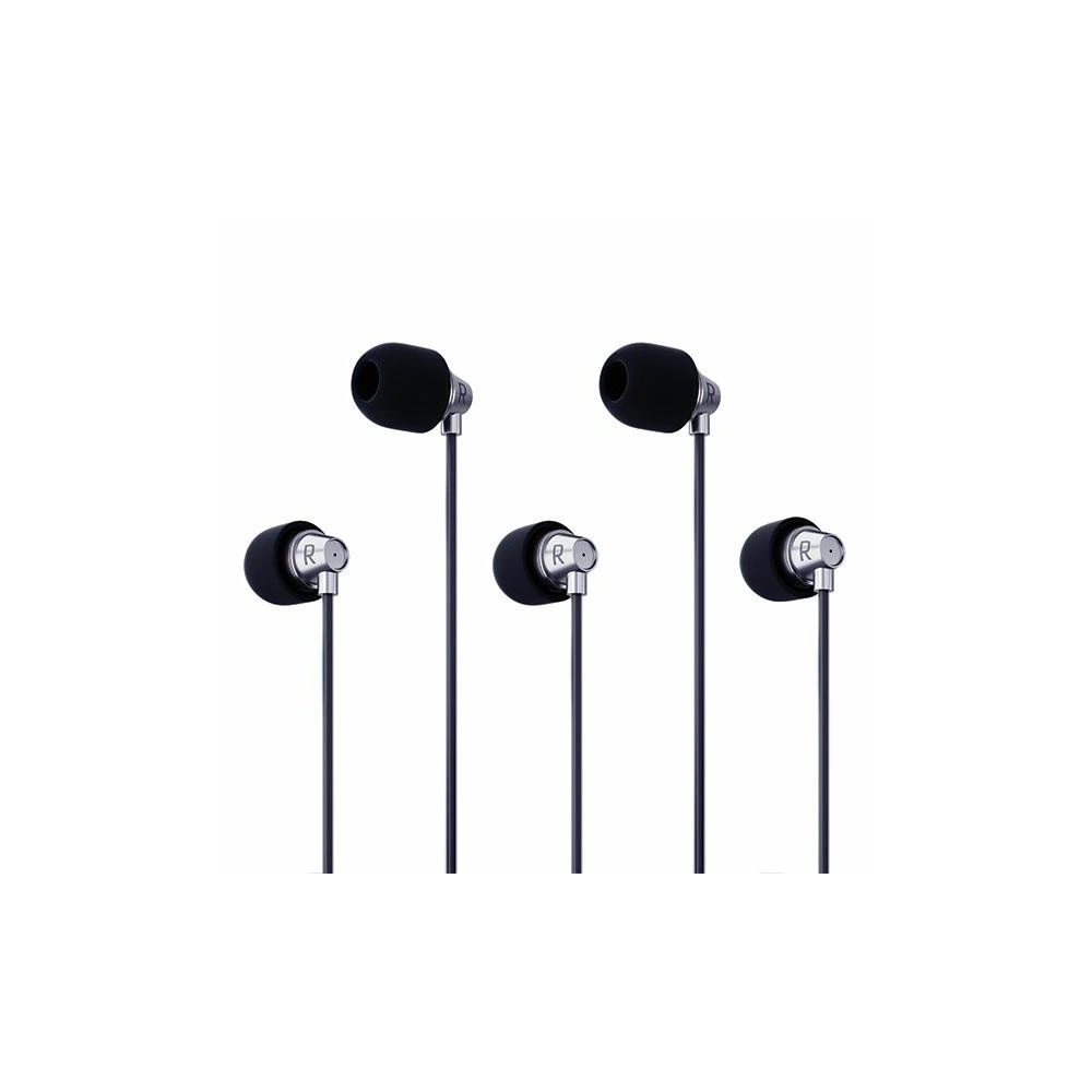 Słuchawki 3MK Wired Earphones mini jack 3,5mm czarny/black
