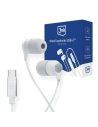 Fülesek 3MK Drótos Fülhallgató USB-C fehér/white