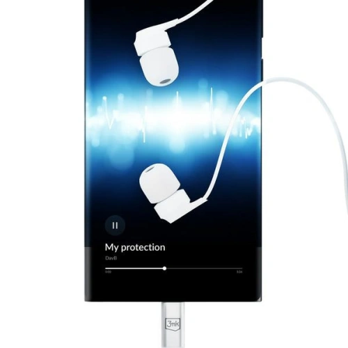 Kup Sluchátka 3MK Drátová sluchátka USB-C bílá/white - 3MK5008 - {ean13} - Sklep Home Screen