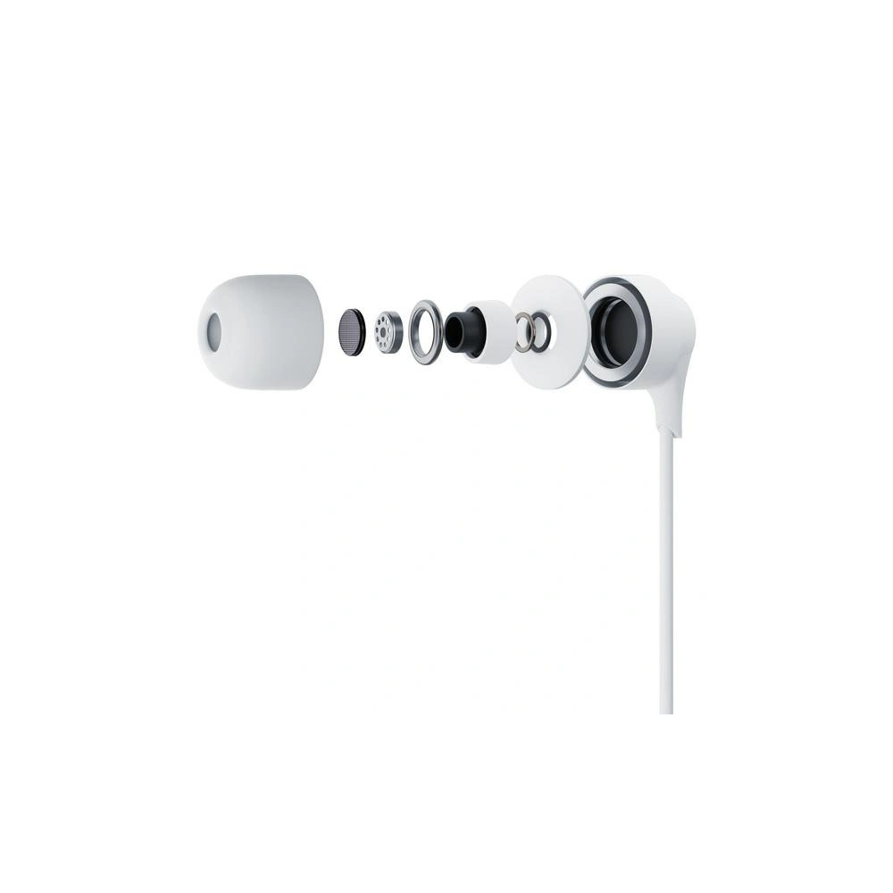 Słuchawki 3MK Wired Earphones USB-C biały/white