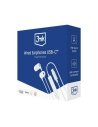 Kup Sluchátka 3MK Drátová sluchátka USB-C bílá/white - 3MK5008 - {ean13} - Sklep Home Screen
