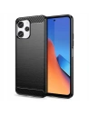 Etui Tech-Protect TPUCarbon Xiaomi Redmi 12 Fekete