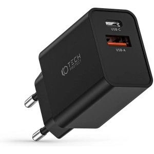 Kup Tech-Protect Încărcător de rețea NC30W Încărcător de rețea cu 2 porturi PD 30W QC 3.0 Negru - THP2087 - {ean13} - Sklep Home Screen