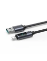 Kup Kabel Joyroom S-AL012A16 Lightning/USB-A 2.4A 1.2m LED display czarny - JYR750 - {ean13} - Sklep Home Screen