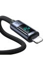Kup Kabel Joyroom S-AL012A16 Lightning/USB-A 2.4A 1.2m LED display czarny - JYR750 - {ean13} - Sklep Home Screen