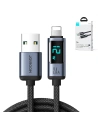 Kup Kabel Joyroom S-AL012A16 Lightning/USB-A 2.4A 1.2m LED display czarny - JYR750 - {ean13} - Sklep Home Screen