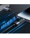 Kup Kabel Joyroom S-CL020A16 Lightning/USB-C 20W 1.2m LED displej černý - JYR751 - {ean13} - Sklep Home Screen