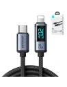 Kup Kabel Joyroom S-CL020A16 Lightning/USB-C 20W 1.2m LED display czarny - JYR751 - {ean13} - Sklep Home Screen
