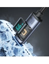 Kup Kabel Joyroom S-AC066A16 USB-C/USB-A 66W 1.2m LED displej černý - JYR752 - {ean13} - Sklep Home Screen