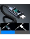 Kup Joyroom 1.2m Cablu S-AC066A16 USB-C/USB-A 66W LED display negru - JYR752 - {ean13} - Sklep Home Screen