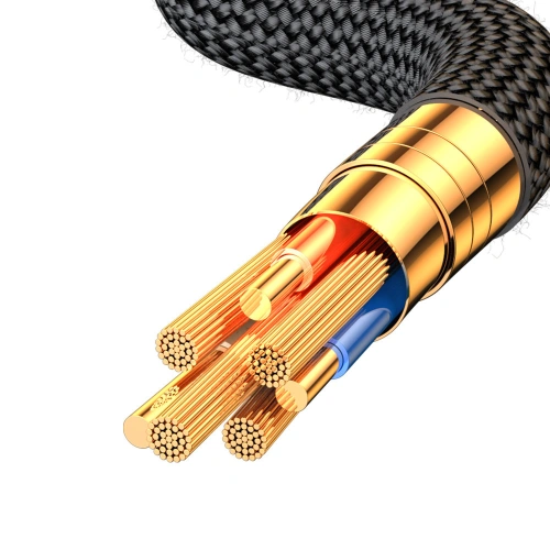 Kup Kabel Joyroom S-AC066A16 USB-C/USB-A 66W 1.2m LED display czarny - JYR752 - {ean13} - Sklep Home Screen