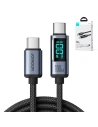Kup Joyroom 1.2m Kabel S-CC100A16 USB-C/USB-C 100W LED-Display schwarz - JYR753 - {ean13} - Sklep Home Screen