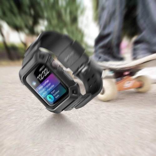 Kup Etui Supcase Unicorn Beetle Pro Apple Watch 4/5/6/7/8/9/SE 44/45mm Negru - SPC019BLK - {ean13} - Sklep Home Screen