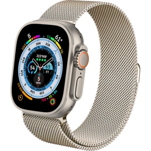 Kup Armband Crong Milano Steel Apple Watch 38/40/41/42 mm (champagner) - CRG605 - {ean13} - Sklep Home Screen