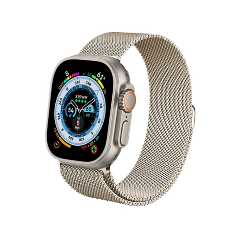 Kup Pasek bransoletă Crong Milano Steel Apple Watch 38/40/41/42 mm (șampanie) - CRG605 - {ean13} - Sklep Home Screen