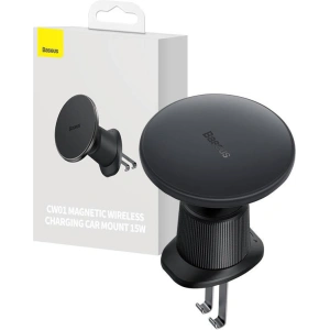Buy Baseus CW01 Car Mount Holder Wireless charger (black) - BSU4386 - {ean13} - Home Screen Store Europe