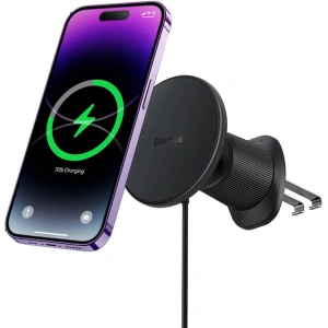 Buy Baseus CW01 Car Mount Holder Wireless charger (black) - BSU4386 - {ean13} - Home Screen Store Europe