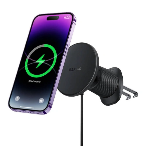 Buy Baseus CW01 Car Mount Holder Wireless charger (black) - BSU4386 - {ean13} - Home Screen Store Europe