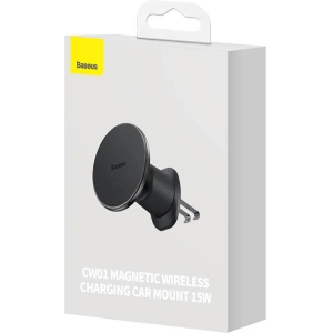 Buy Baseus CW01 Car Mount Holder Wireless charger (black) - BSU4386 - {ean13} - Home Screen Store Europe