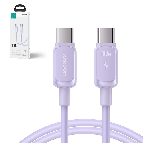 Kup Joyroom Cablu S-CC100A14 USB-C/USB-C 100W 1,2 m violet - JYR757 - {ean13} - Sklep Home Screen
