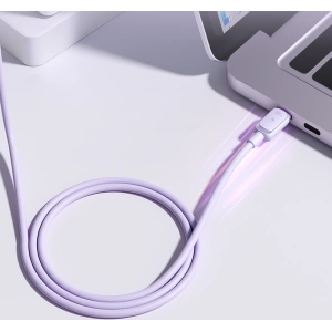 Kabel Joyroom S-CC100A14 USB-C/USB-C 100W 1,2 m fioletowy