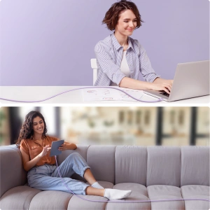Kabel Joyroom S-CC100A14 USB-C/USB-C 100W 1,2 m fialový