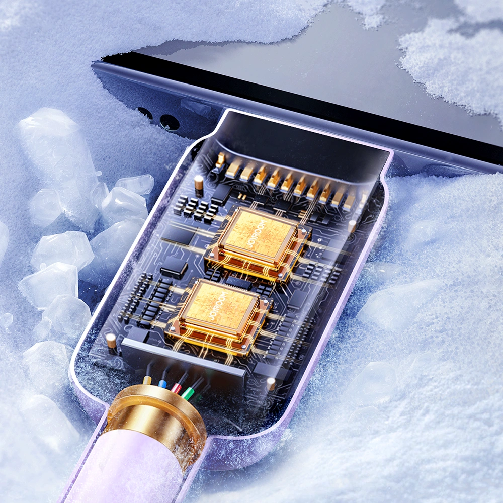 Kabel Joyroom S-CC100A14 USB-C/USB-C 100W 1,2 m fioletowy