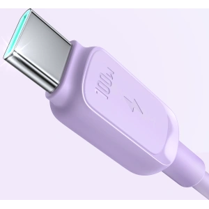 Kabel Joyroom S-CC100A14 USB-C/USB-C 100W 1,2 m fialový
