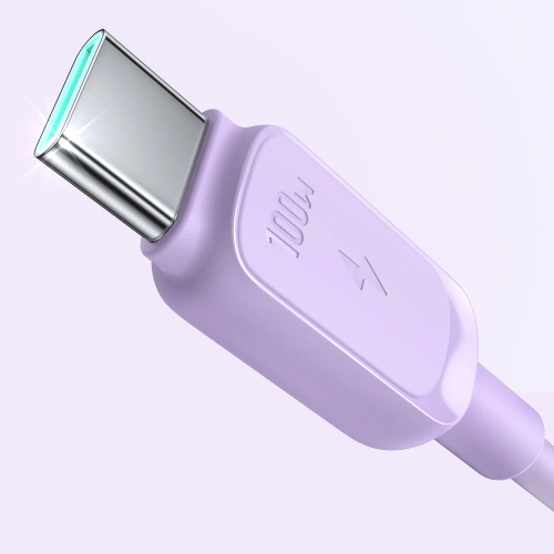 Kup Joyroom Cablu S-CC100A14 USB-C/USB-C 100W 1,2 m violet - JYR757 - {ean13} - Sklep Home Screen