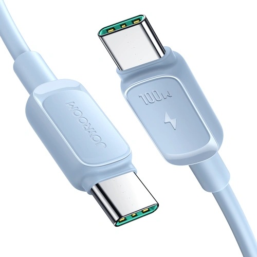 Kup Kabel Joyroom S-CC100A14 USB-C/USB-C 100W 1,2 m modrý - JYR758 - {ean13} - Sklep Home Screen