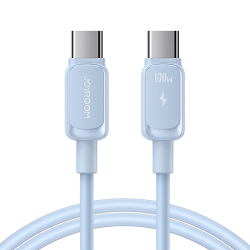 Kup Kabel Joyroom S-CC100A14 USB-C/USB-C 100W 1,2 m modrý - JYR758 - {ean13} - Sklep Home Screen