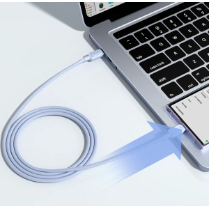 Kabel Joyroom S-CC100A14 USB-C/USB-C 100W 1,2 m modrý